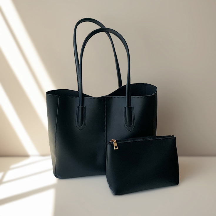 Tote Everyday + Pouch - Black