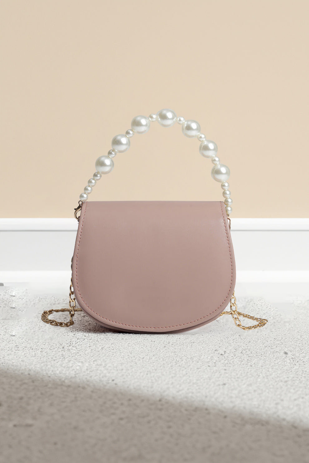 Handbag Midnight Pearl - Tea Pink