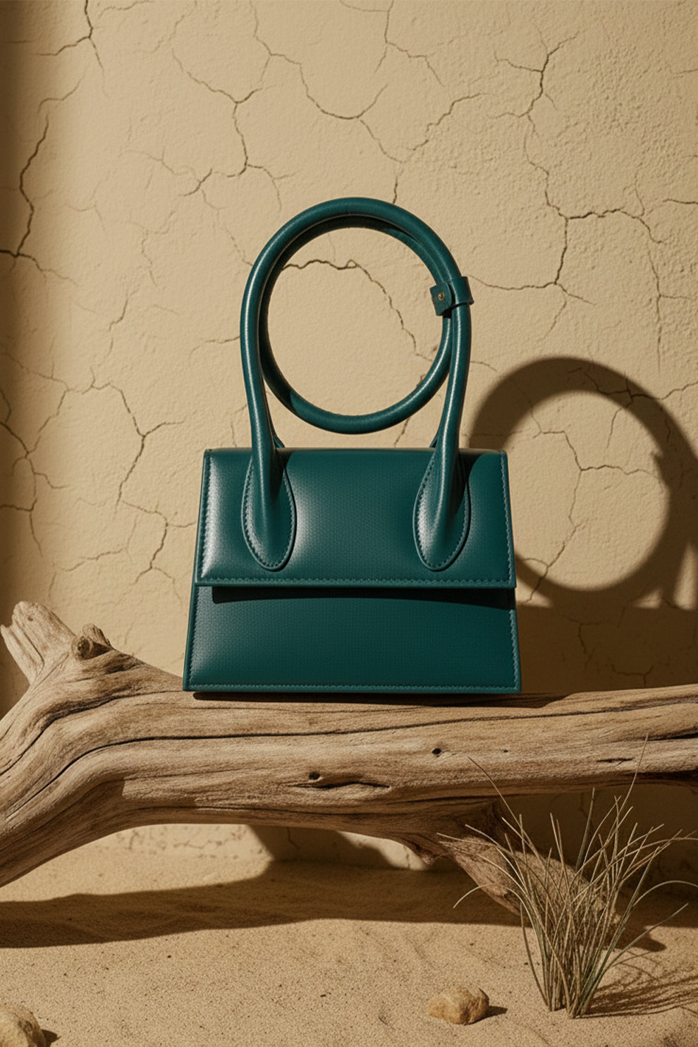 HandBag Jacqumues - Peacock Blue