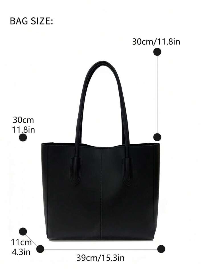 Tote Everyday + Pouch - Black