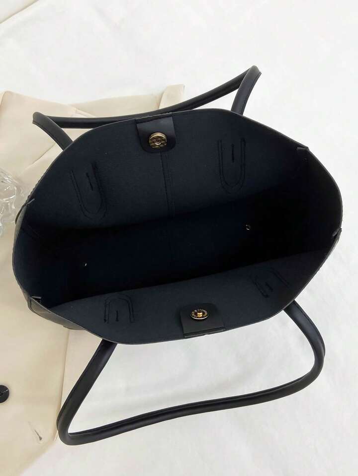 Tote Everyday + Pouch - Black