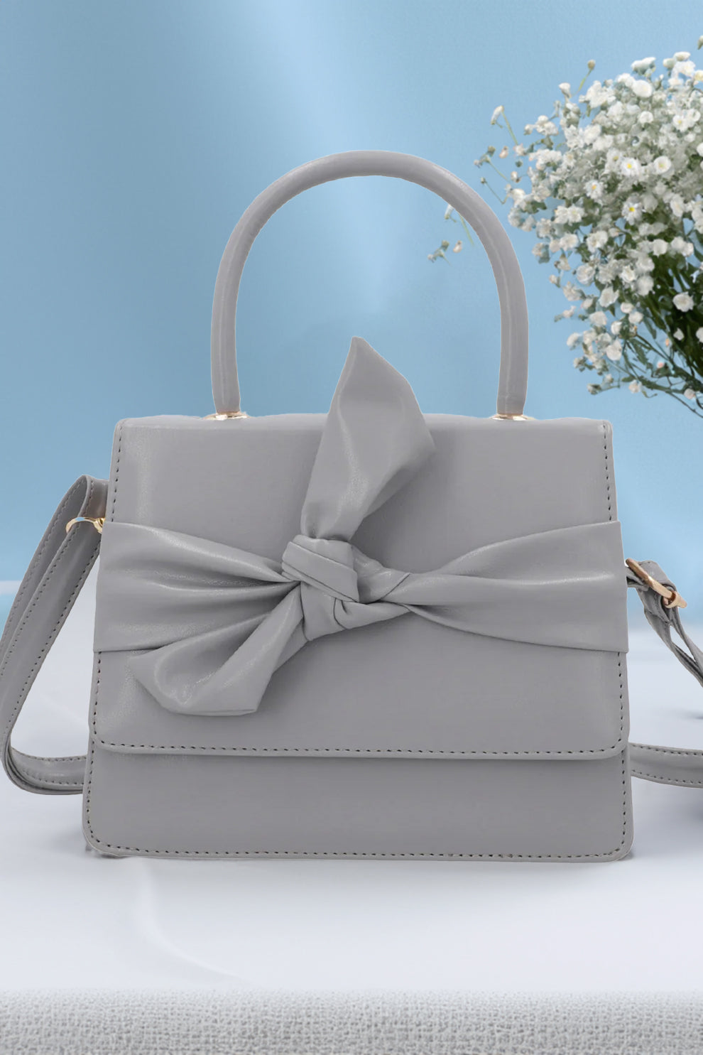 Handbag ElleKnot - Grey