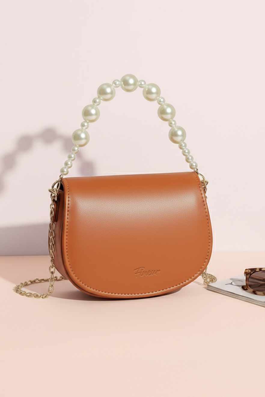 Handbag Midnight Pearl - Brown