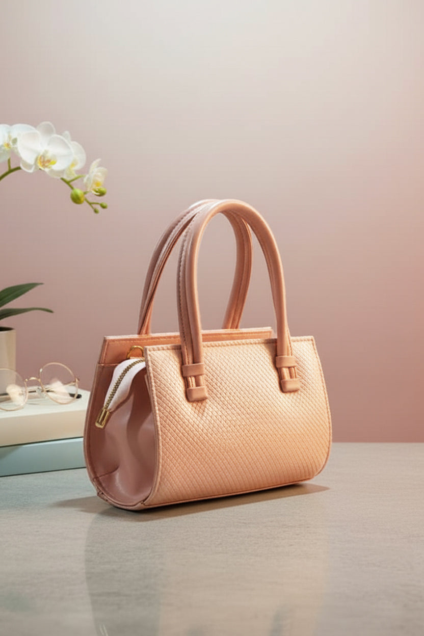 Handbag HandyZip - Soft Pink