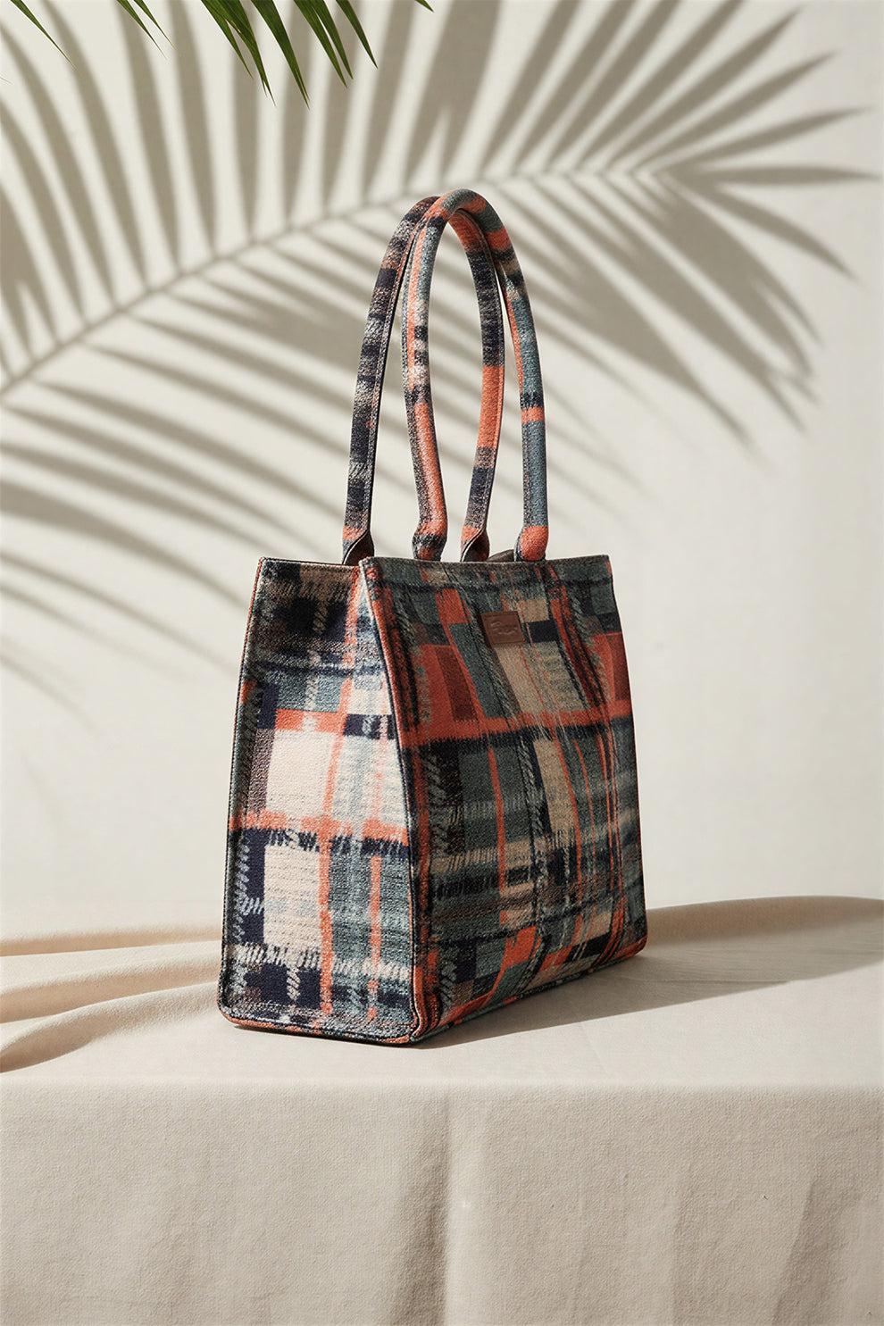 Canvas Tote Check Mate