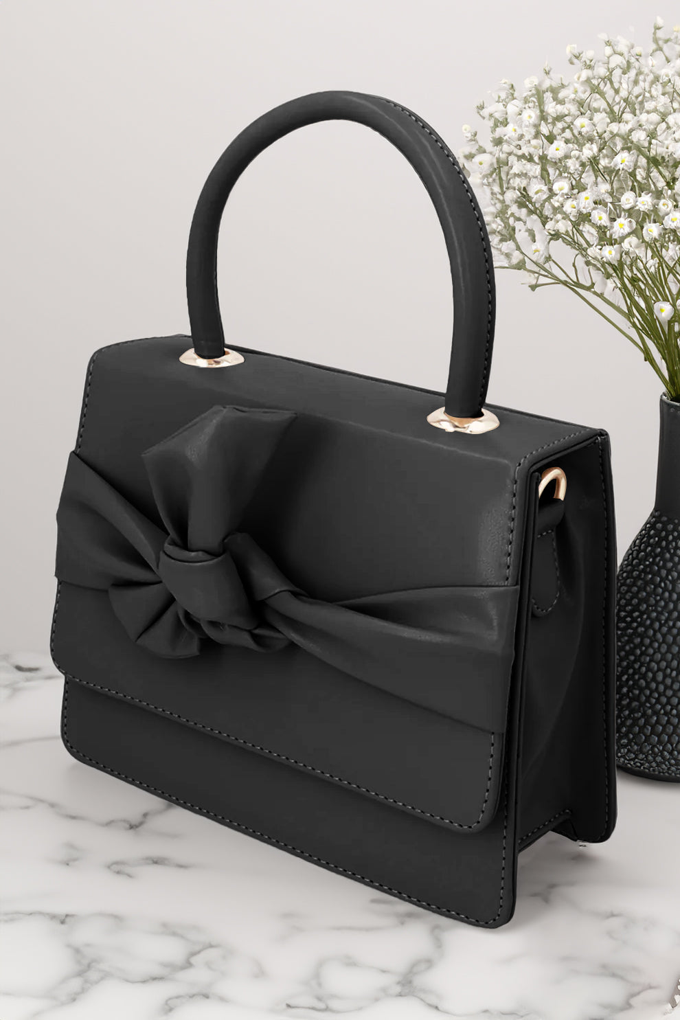 Handbag ElleKnot - Black