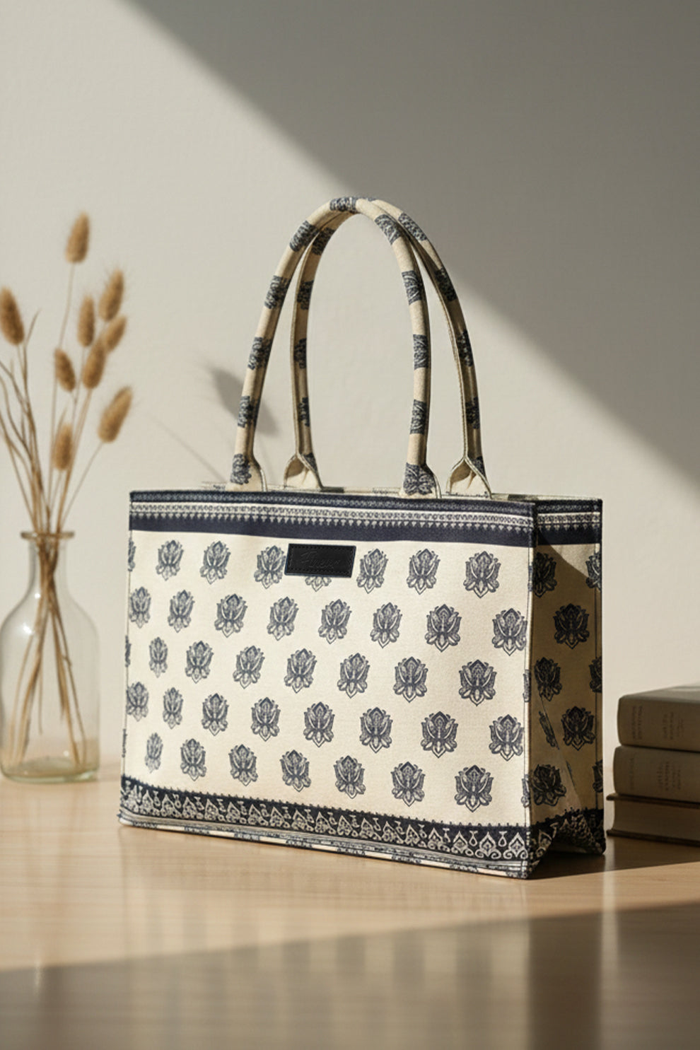 Canvas Tote Lotus