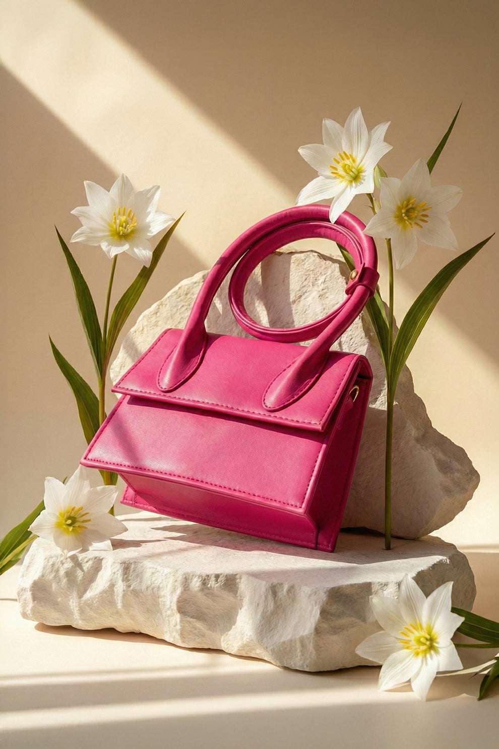 HandBag Jacqumues - Raspberry Pink