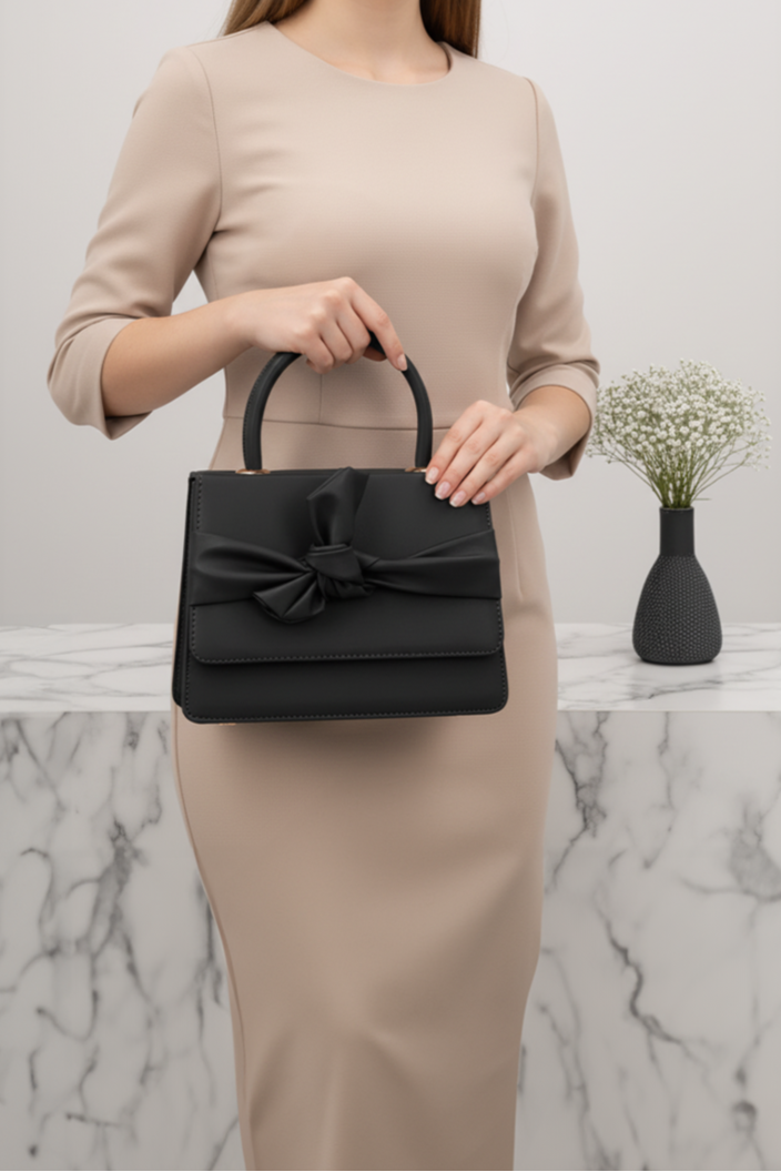 Handbag ElleKnot - Black