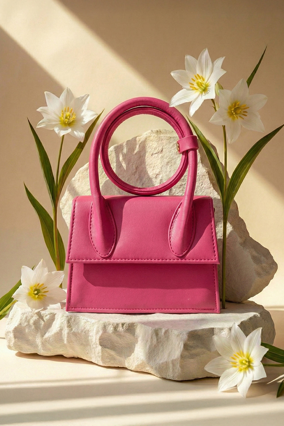HandBag Jacqumues - Raspberry Pink