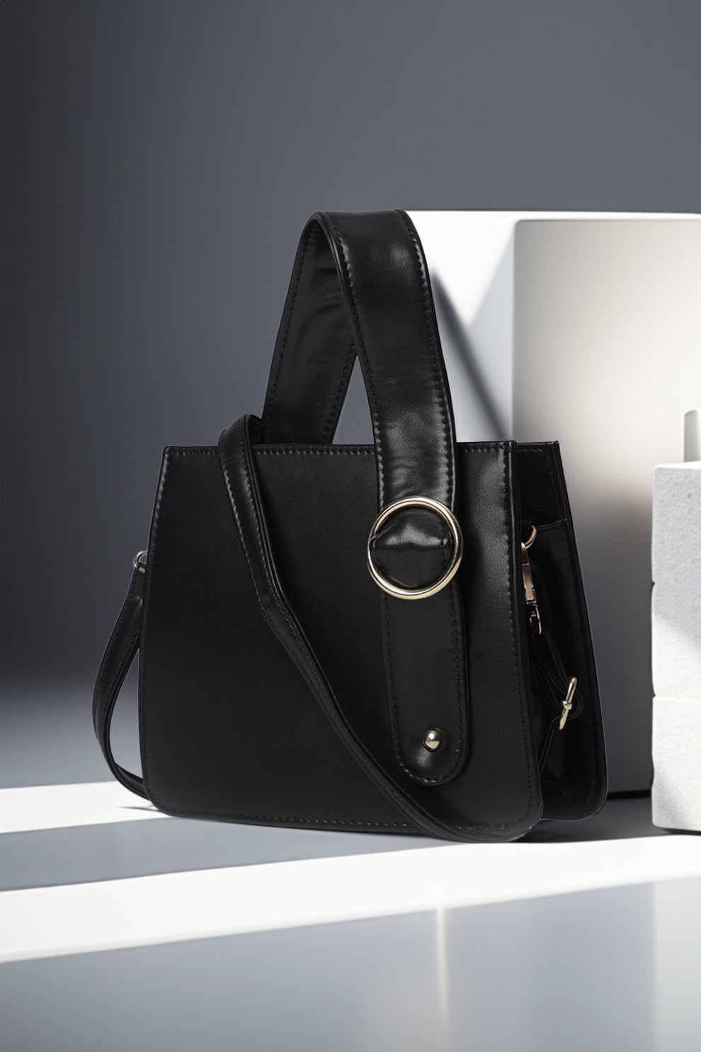 Handbag RingBloom - Black