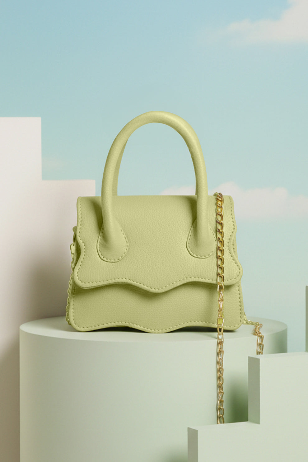 HandBag Muffin - Lime Green
