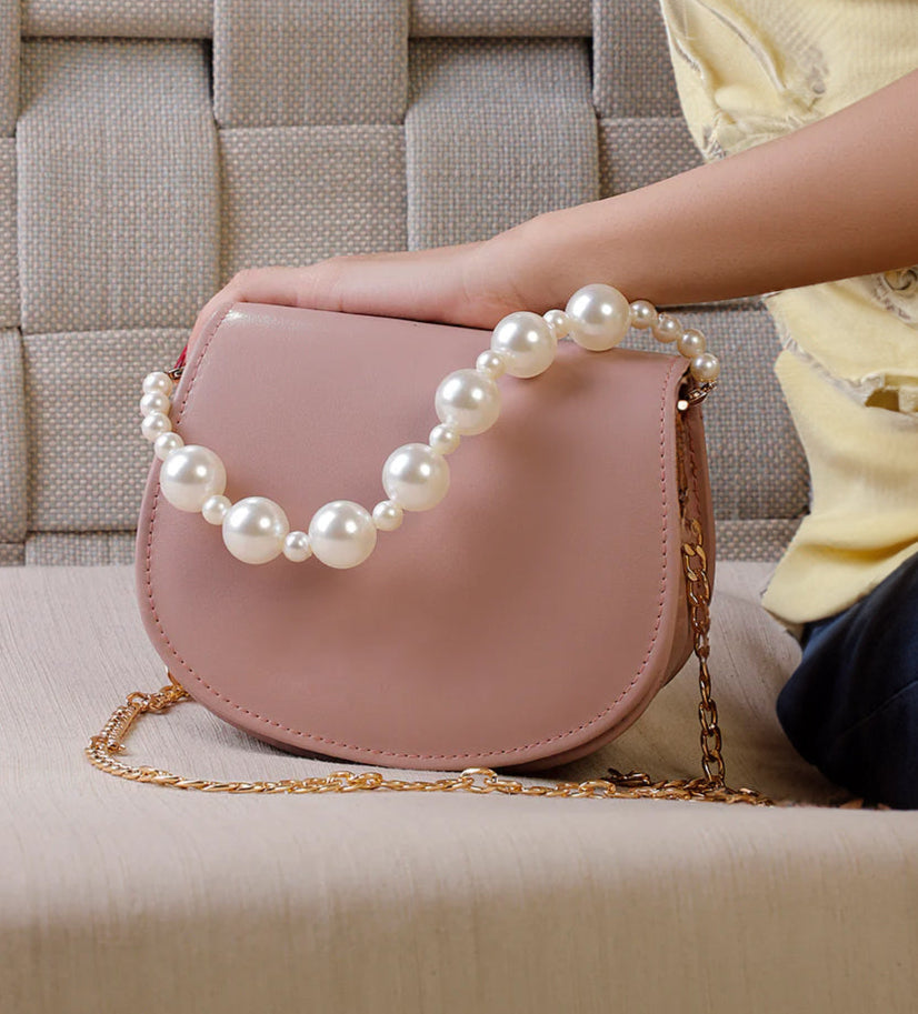 Handbag Midnight Pearl - Tea Pink