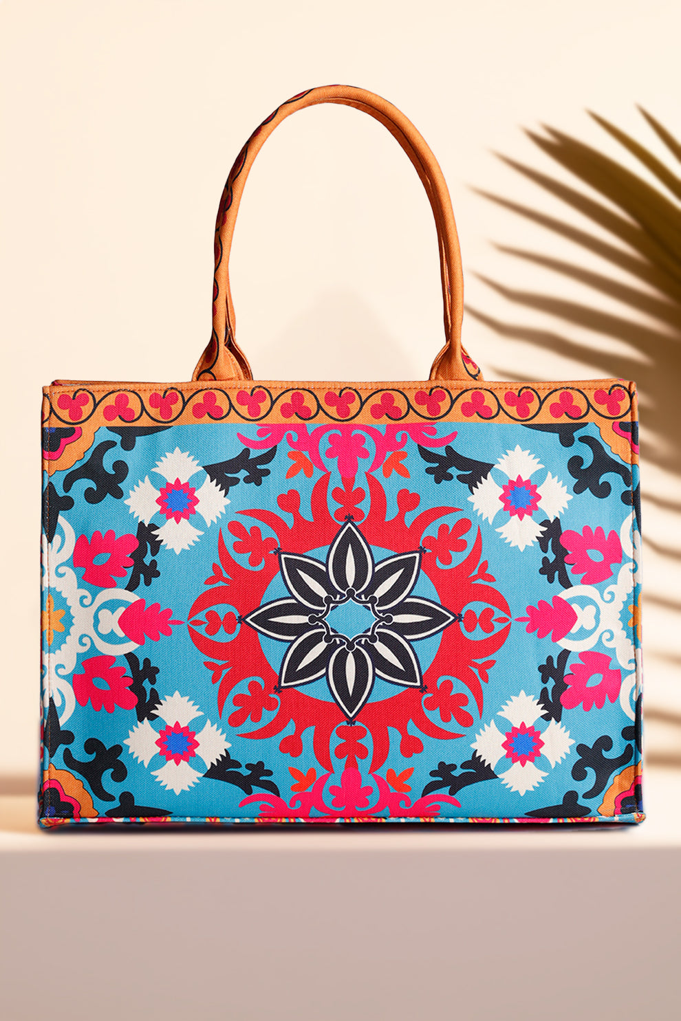 Canvas Tote Flower Loop