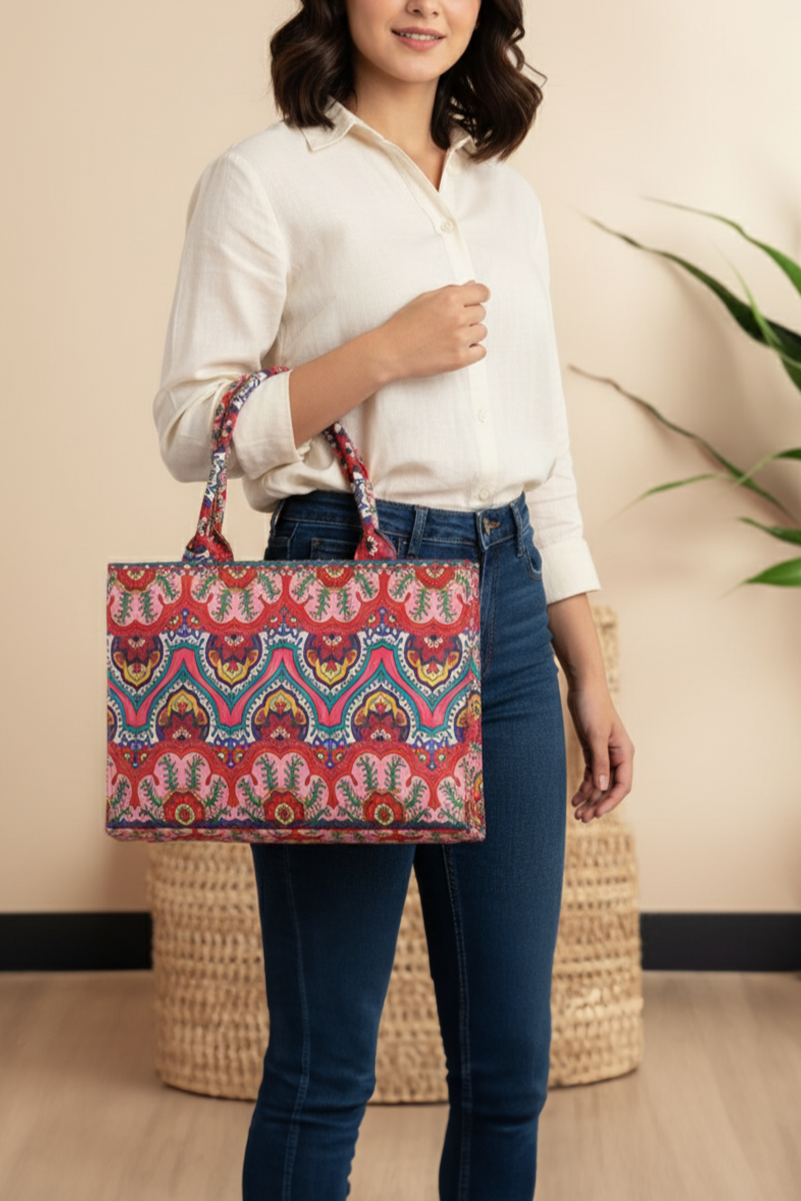 Canvas Tote Heritage Charm