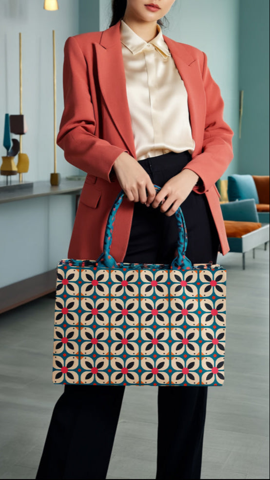 Canvas Tote Bag Petal Rush