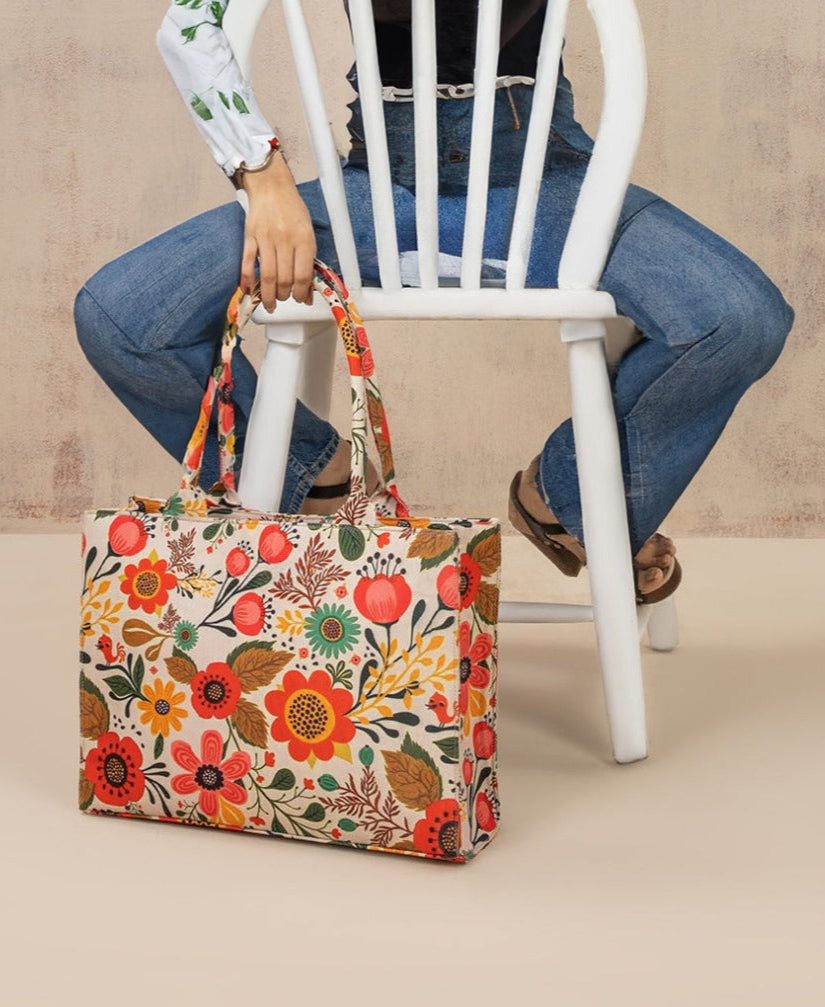 Canvas Tote SunFlower