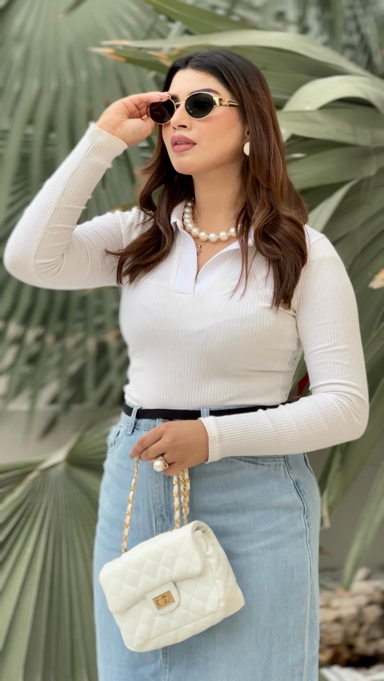 Crossbody Docklock - White