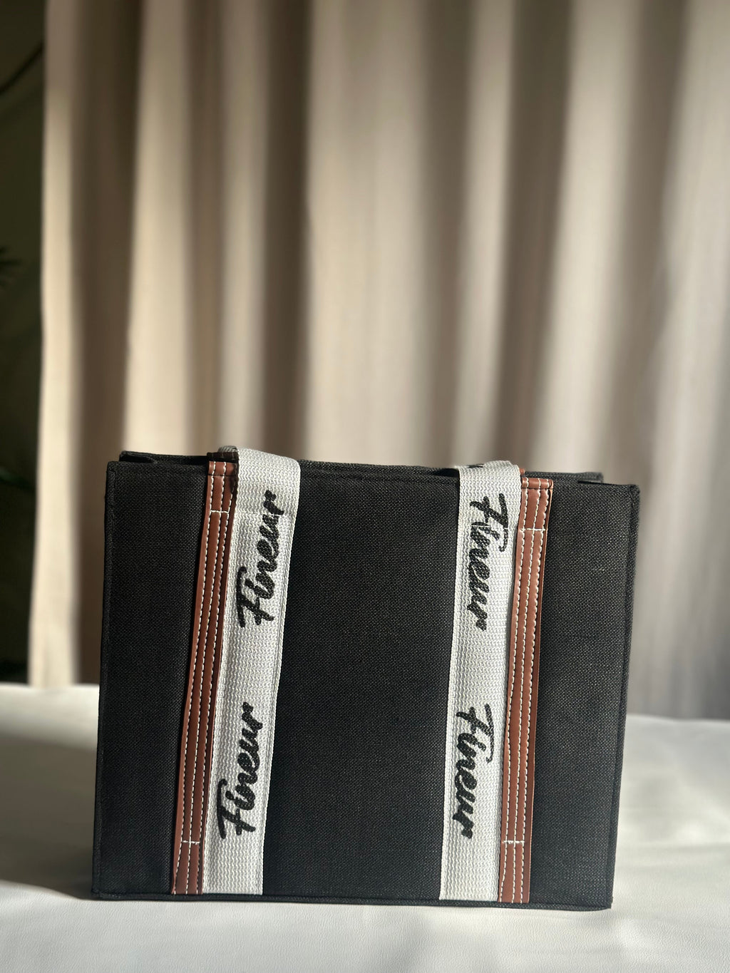 Canvas Modern Muse Tote - Black