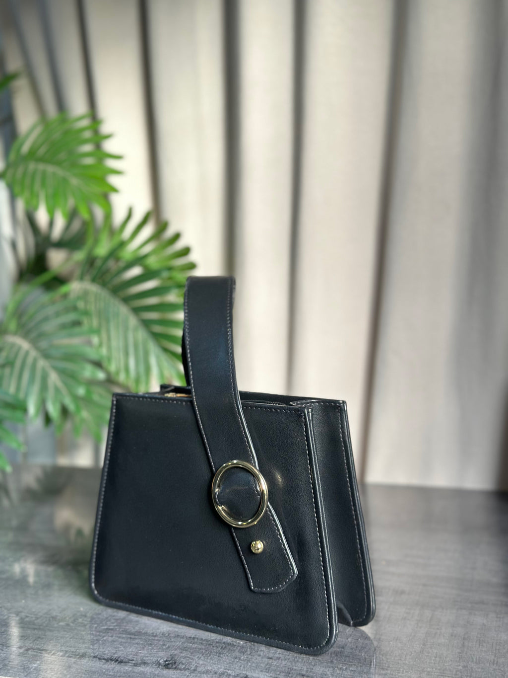 Handbag RingBloom - Black