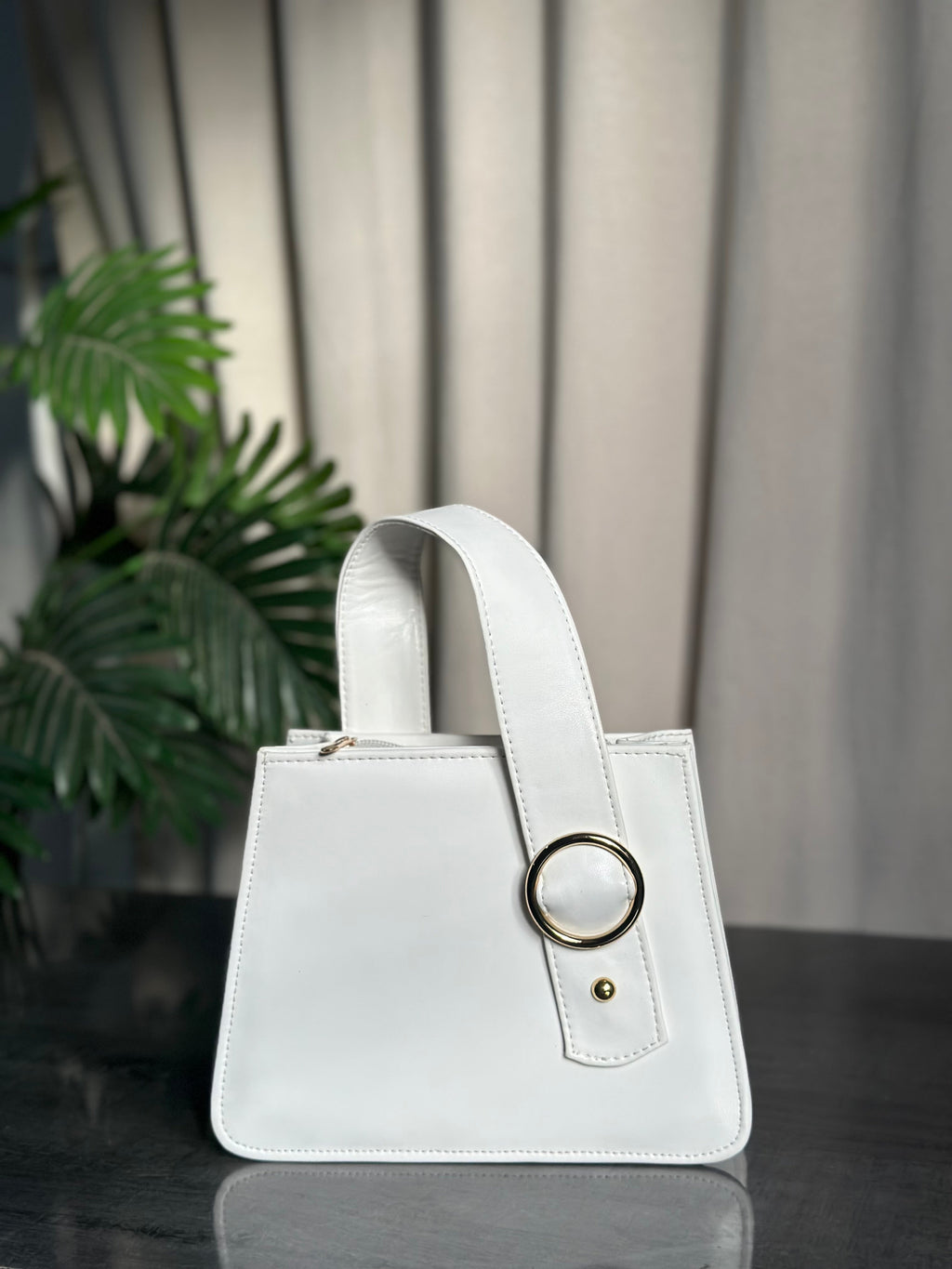 Handbag RingBloom - White