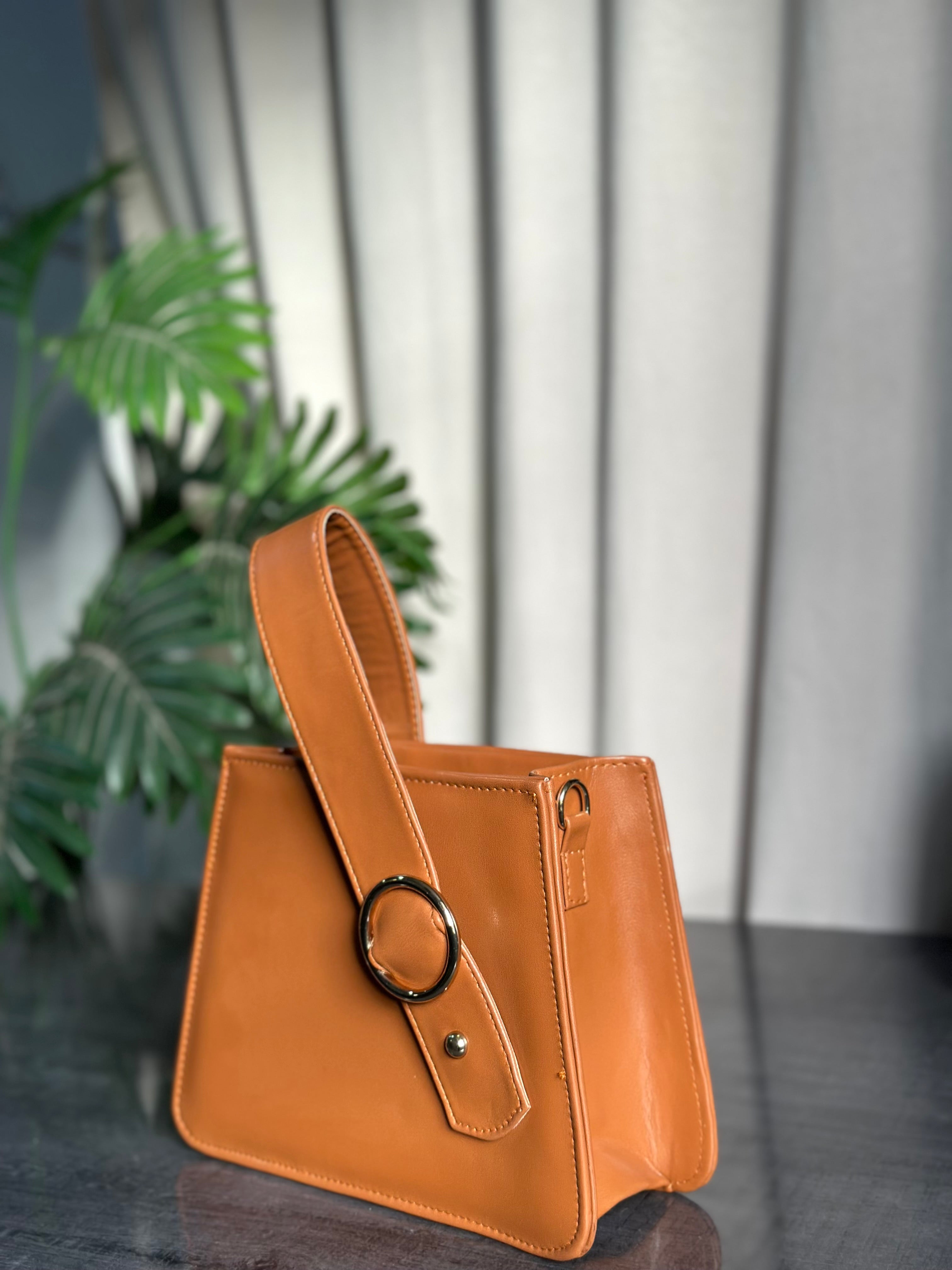 Handbag RingBloom - Brown