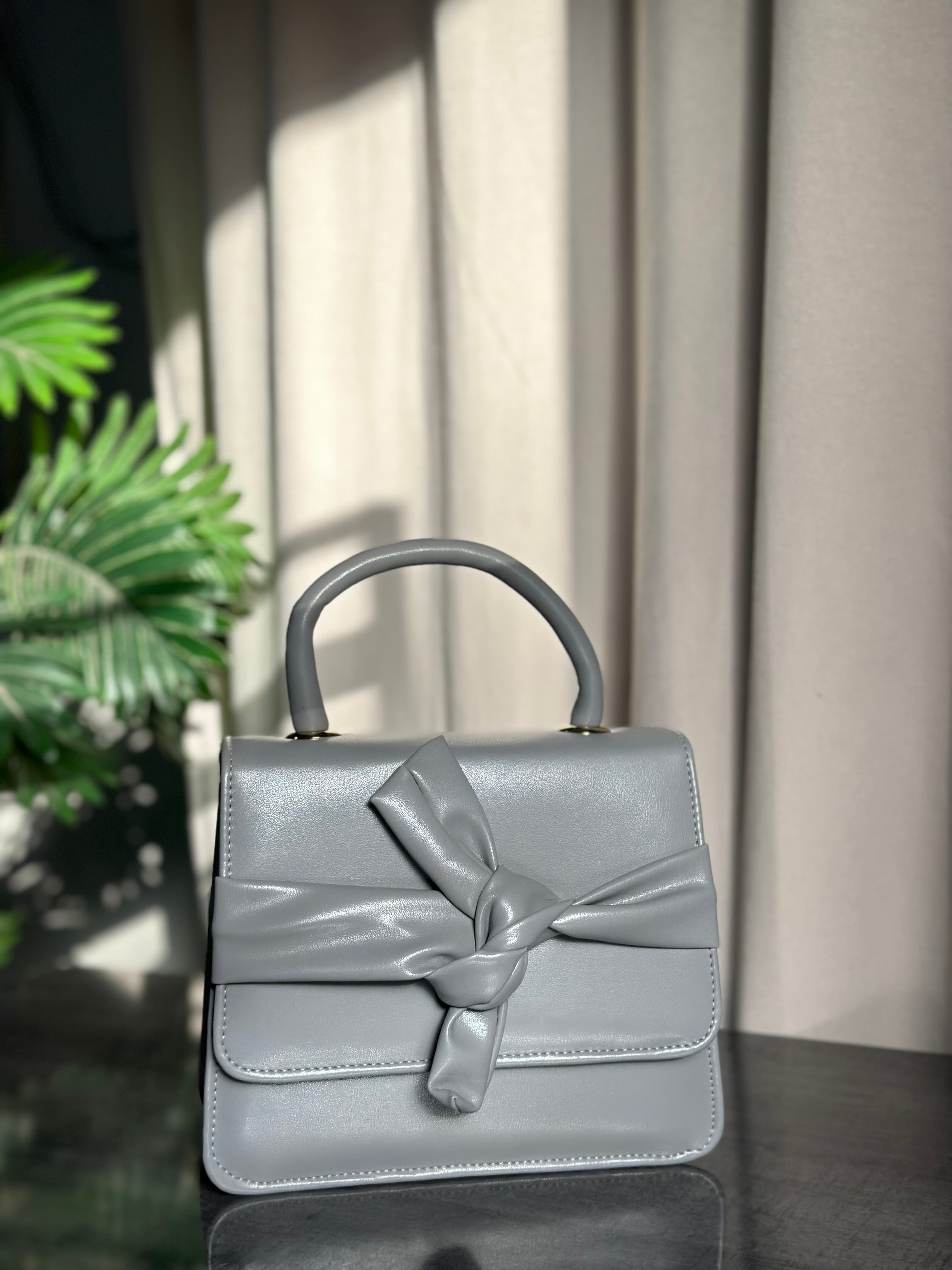 Handbag ElleKnot - Grey