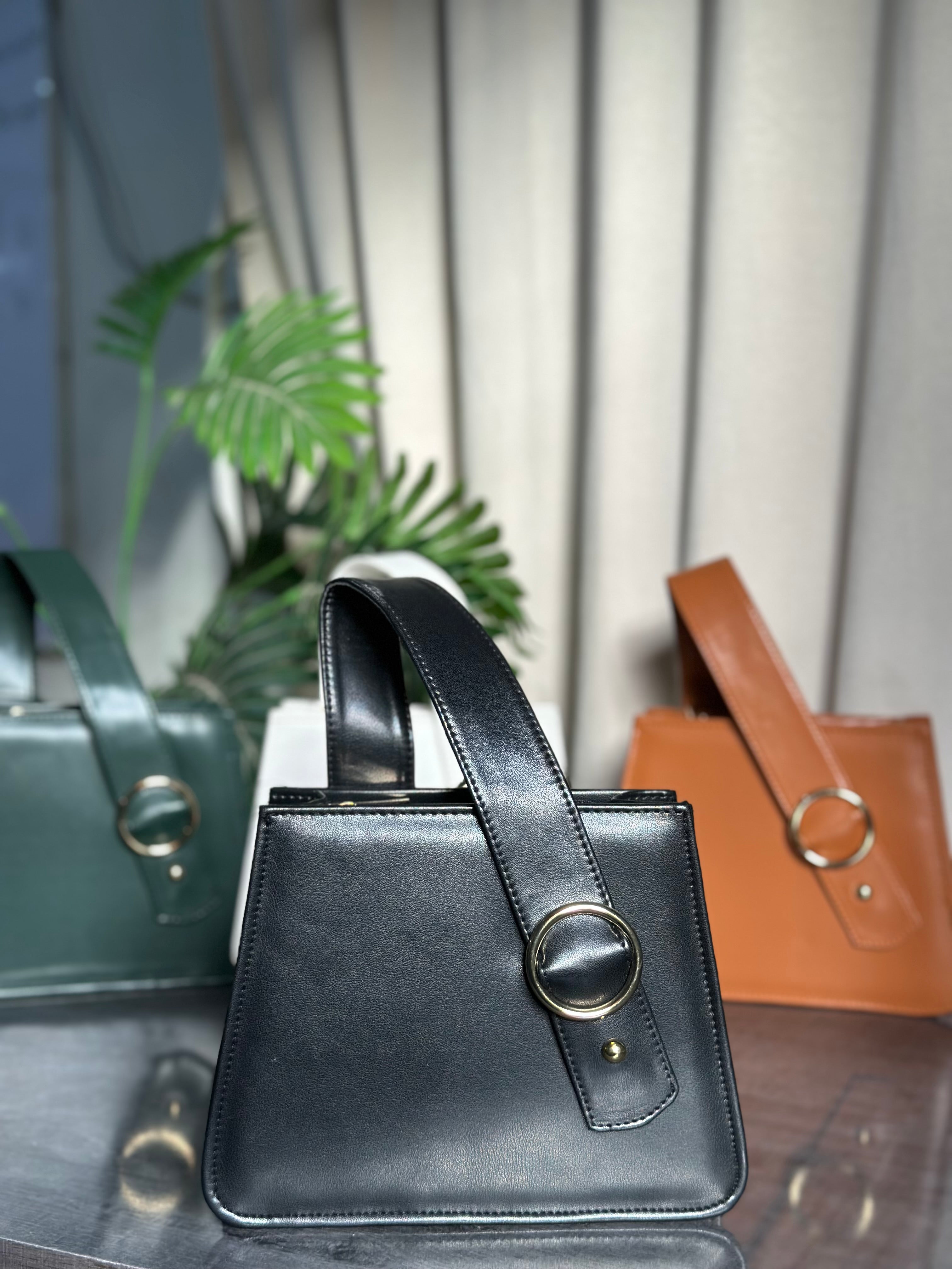 Handbag RingBloom - Black