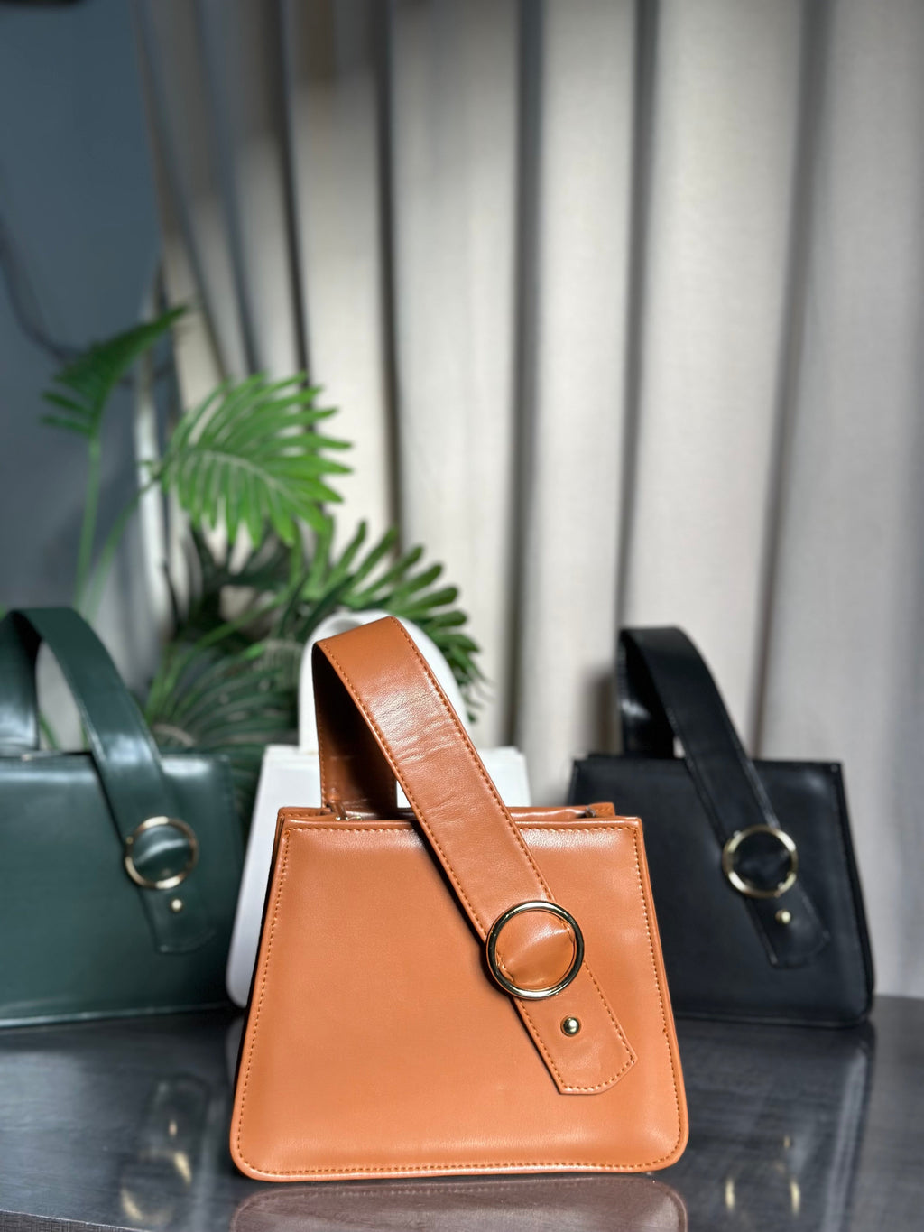 Handbag RingBloom - Brown