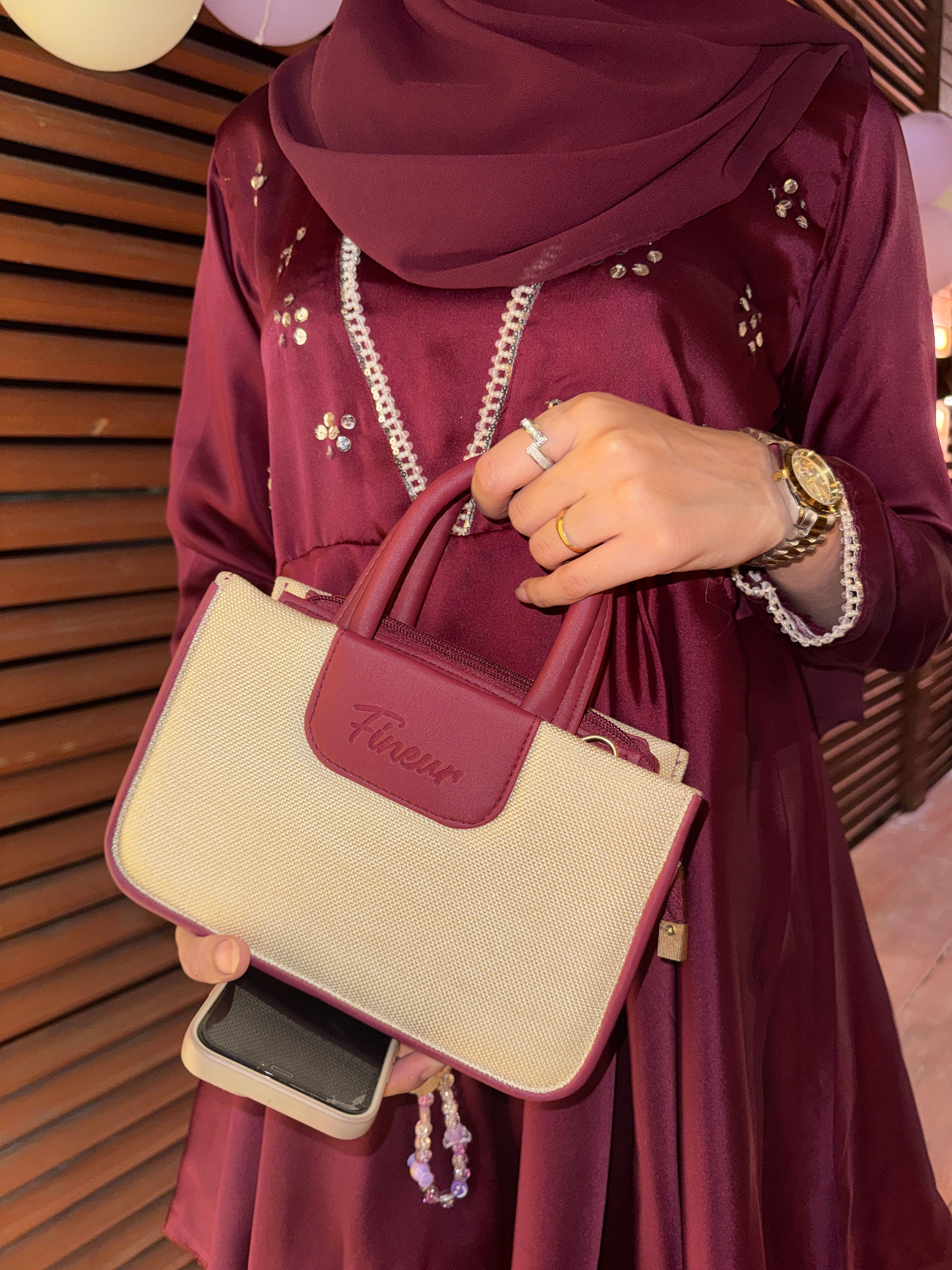 HandBag Haze - Maroon