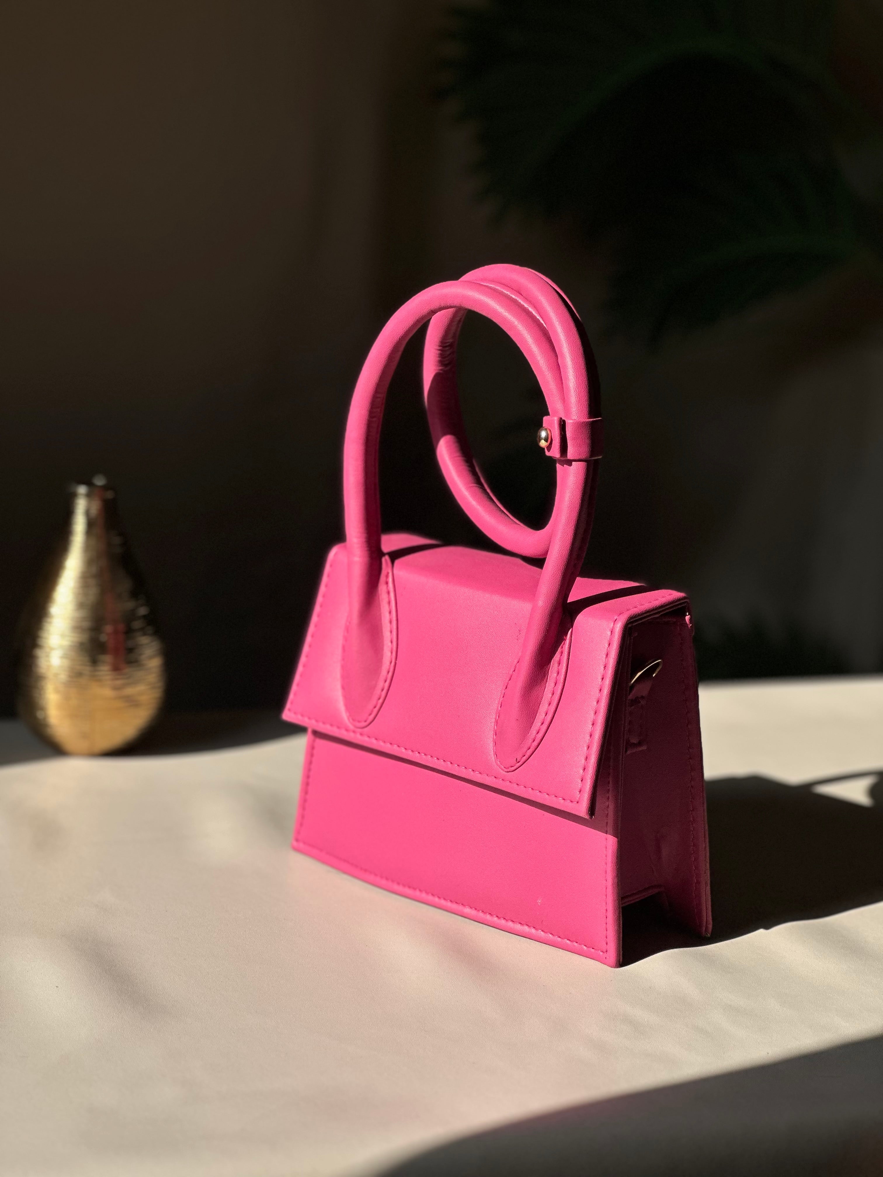 HandBag Jacqumues - Raspberry Pink