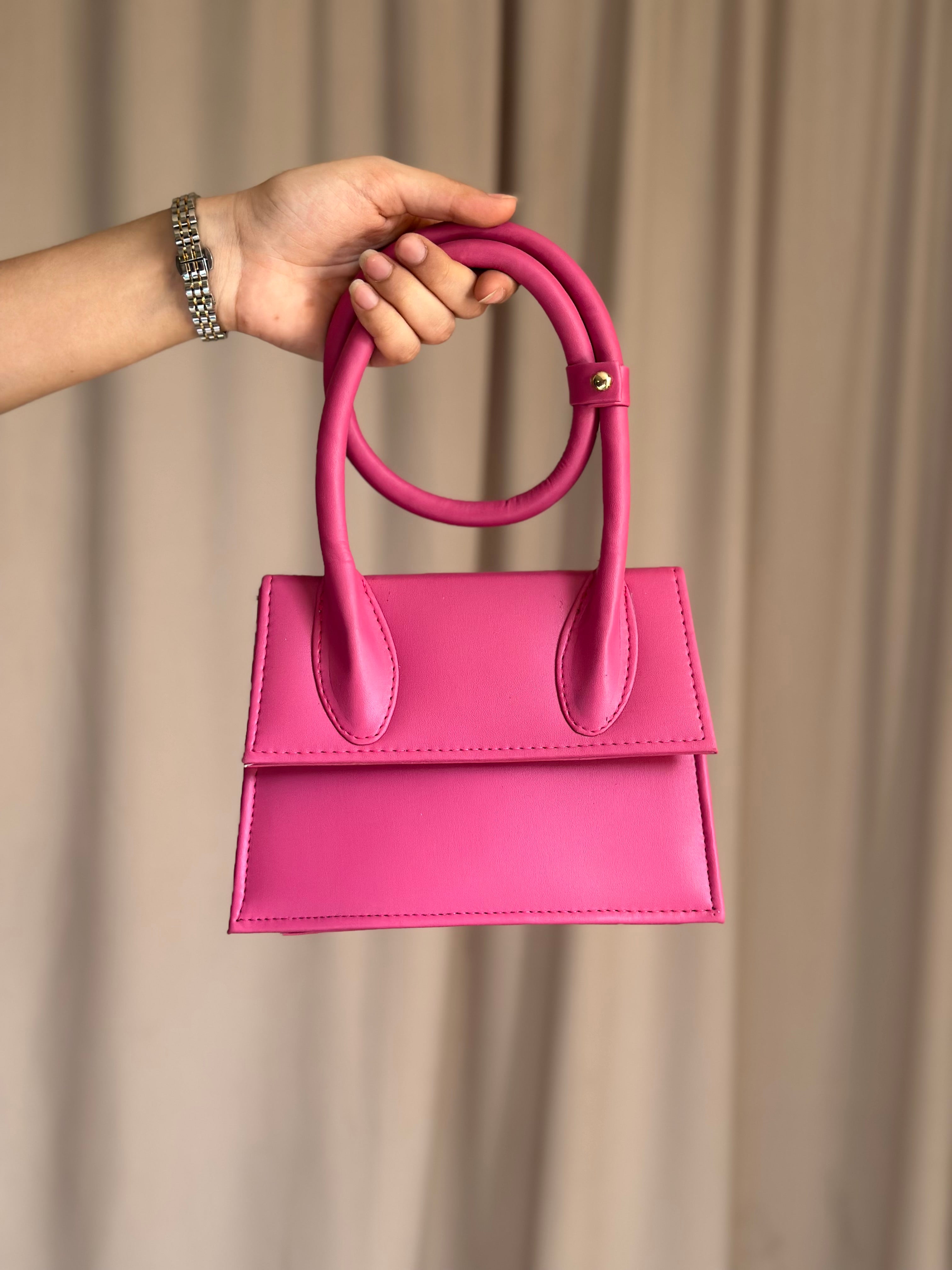 HandBag Jacqumues - Raspberry Pink