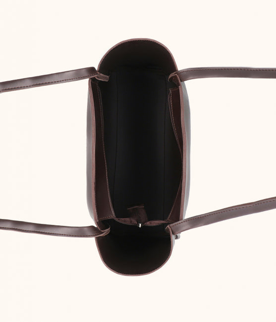 Tote Pyramid - Brown